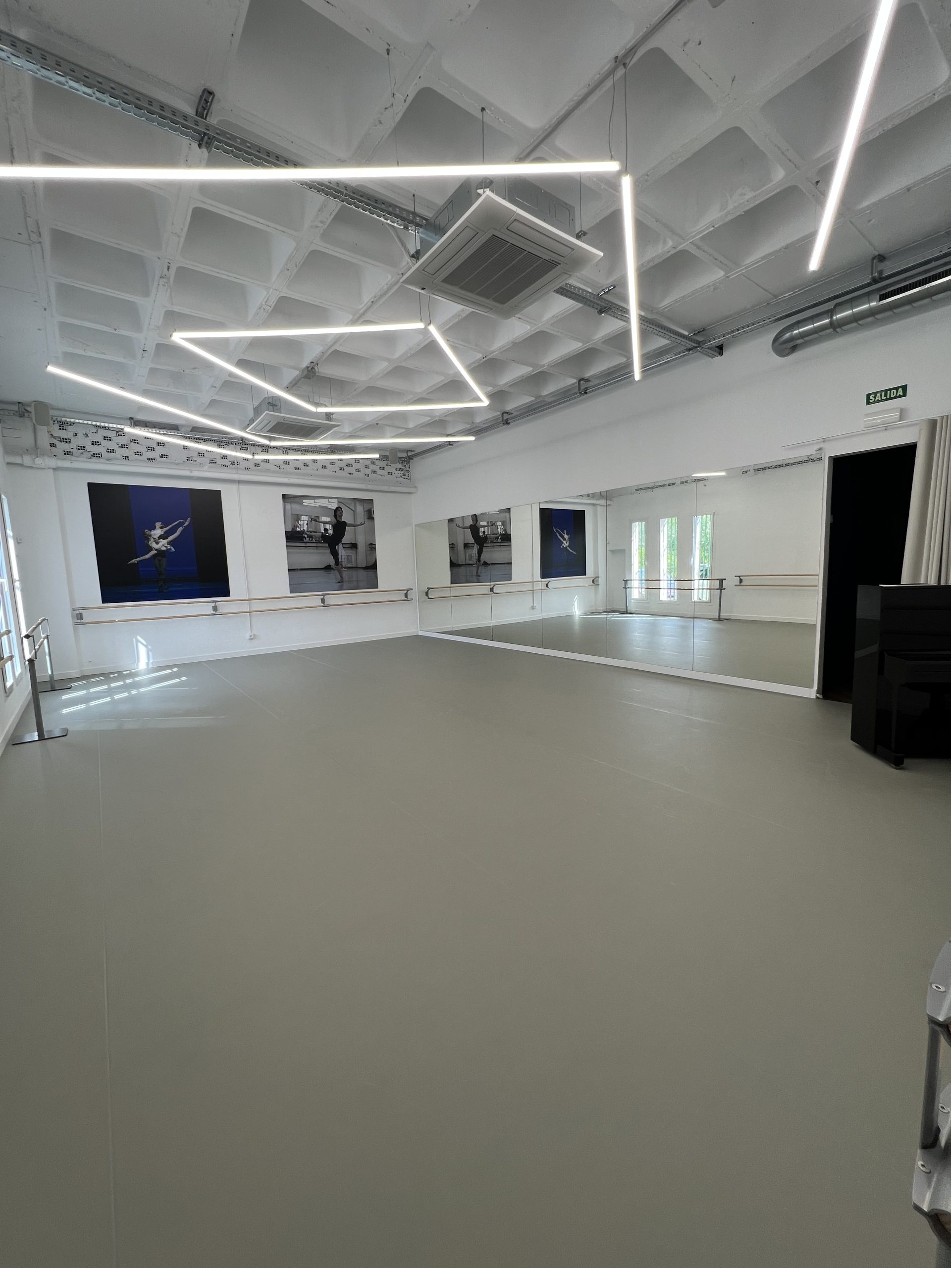 aula de clases de ballet La Moraleja Alcobendas